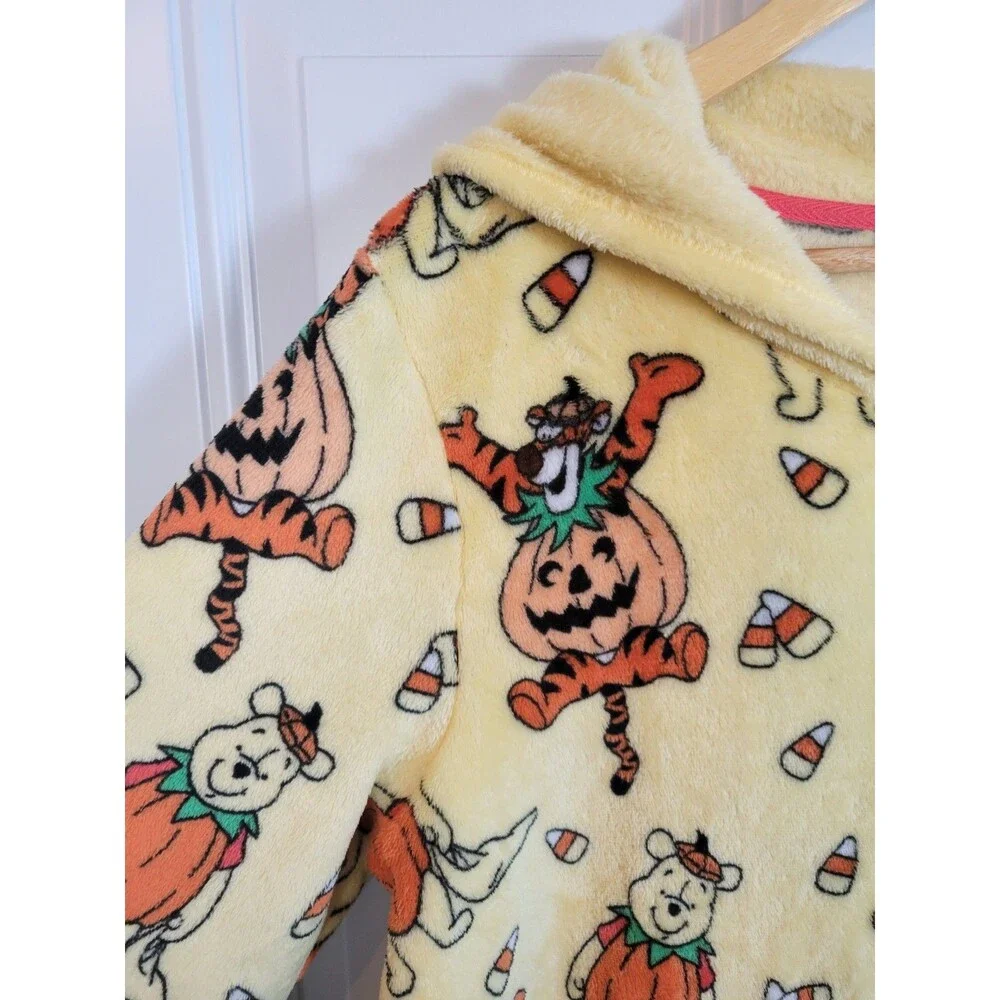 Disney Winnie the Pooh Womens Halloween One Piece Pajamas Size XXL